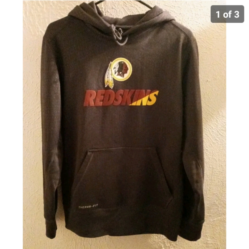 Redskins thermal NFL infield hoodie size small